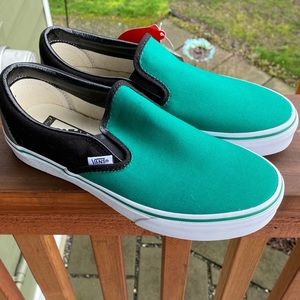 Customized Vans slip-ons